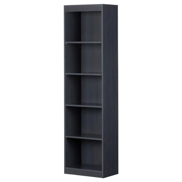 5-Shelf Narrow Bookcase - South Shore