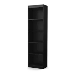 5-Shelf Narrow Bookcase - South Shore