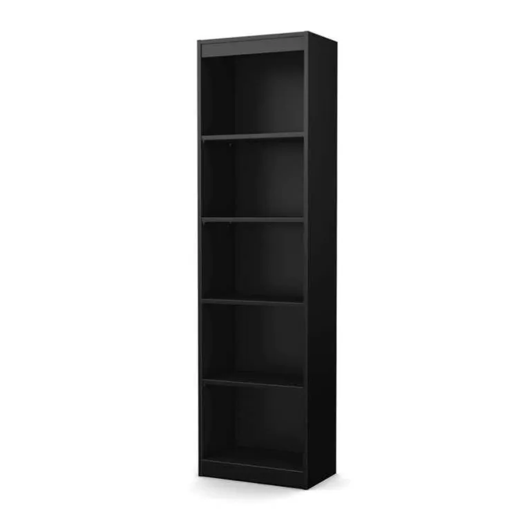 5-Shelf Narrow Bookcase - South Shore