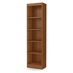 5-Shelf Narrow Bookcase - South Shore
