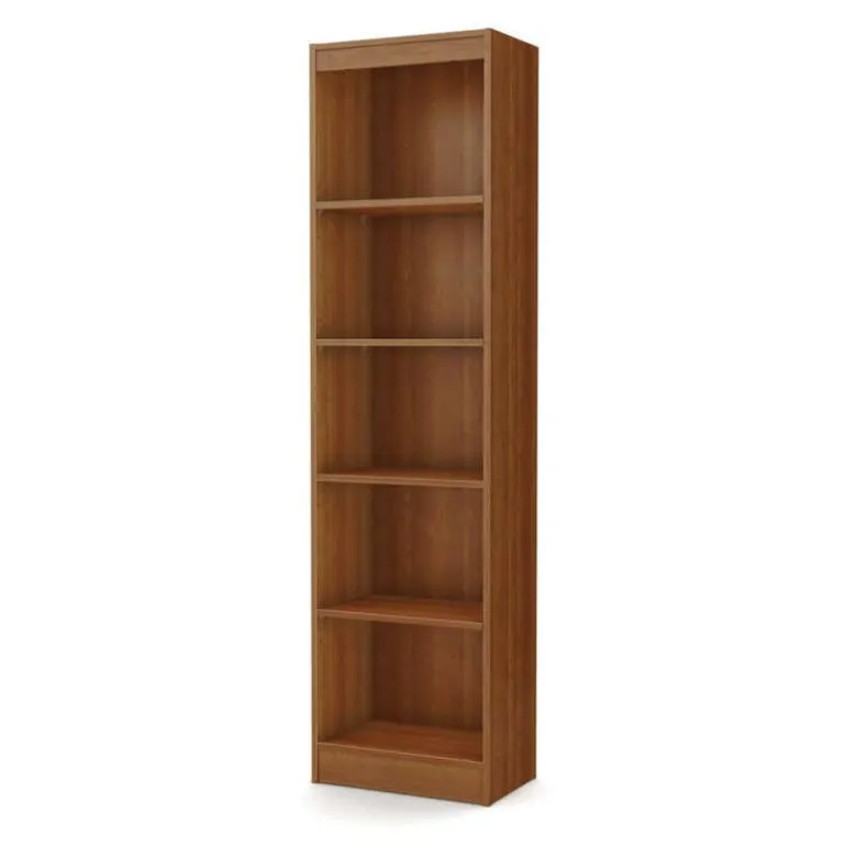 5-Shelf Narrow Bookcase - South Shore