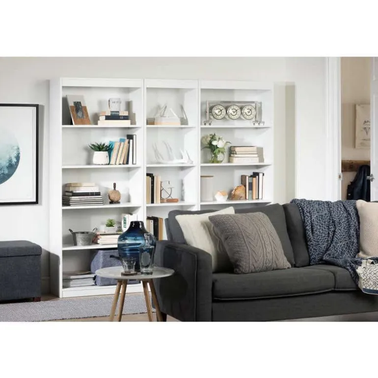 5-Shelf Narrow Bookcase - South Shore
