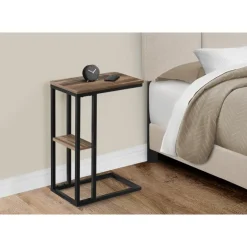 Side table / c table - 1 storage shelf / rectangular - 25
