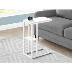 Side table / c table - 1 storage shelf / rectangular - 25