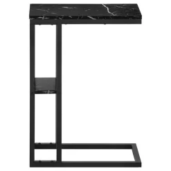 Side table / c table - 1 storage shelf / rectangular - 25