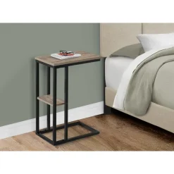 Side table / c table - 1 storage shelf / rectangular - 25