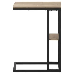 Side table / c table - 1 storage shelf / rectangular - 25
