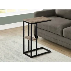 Side table / c table - 1 storage shelf / rectangular - 25