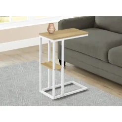 Side table / c table - 1 storage shelf / rectangular - 25