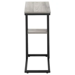 Side table / c table - 1 storage shelf / rectangular - 25