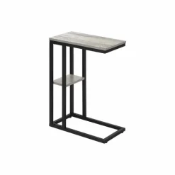 Side table / c table - 1 storage shelf / rectangular - 25