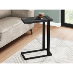 Side table / c table - thick-panel top / rectangular - 25