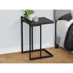 Side table / c table - thick-panel top / wide / rectangular - 25