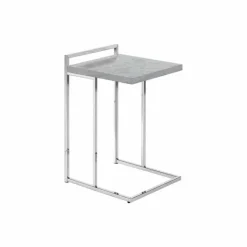 Side table / c table - thick-panel top / wide / rectangular - 25
