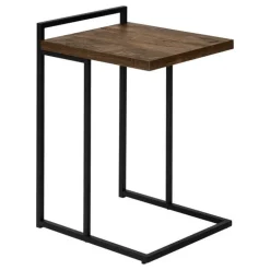 Side table / c table - thick-panel top / wide / rectangular - 25