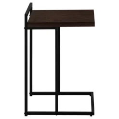 Side table / c table - thick-panel top / wide / rectangular - 25