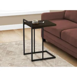 Side table / c table - thick-panel top / wide / rectangular - 25