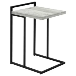 Side table / c table - thick-panel top / wide / rectangular - 25