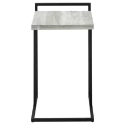 Side table / c table - thick-panel top / wide / rectangular - 25