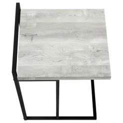 Side table / c table - thick-panel top / wide / rectangular - 25