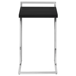 Side table / c table - thick-panel top / wide / rectangular - 25