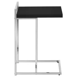 Side table / c table - thick-panel top / wide / rectangular - 25
