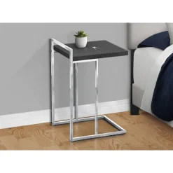 Side table / c table - thick-panel top / wide / rectangular - 25