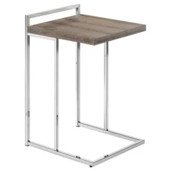 Side table / c table - thick-panel top / wide / rectangular - 25