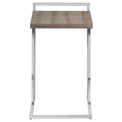 Side table / c table - thick-panel top / wide / rectangular - 25