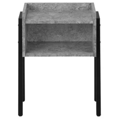 Side table / nightstand - tray top / 1 storage cubby / rectangular - 23