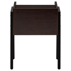 Side table / nightstand - tray top / 1 storage cubby / rectangular - 23"h - e - Monarch