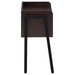 Side table / nightstand - tray top / 1 storage cubby / rectangular - 23
