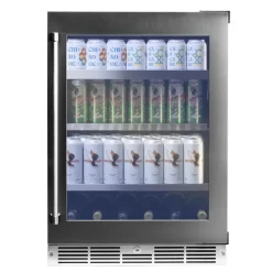 SILHOUETTE 24″ Built-in Beverage Center Stainless 24