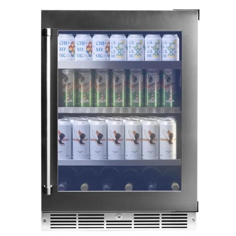 SILHOUETTE 24″ Built-in Beverage Center Stainless 24" - SPRBC052D3SS