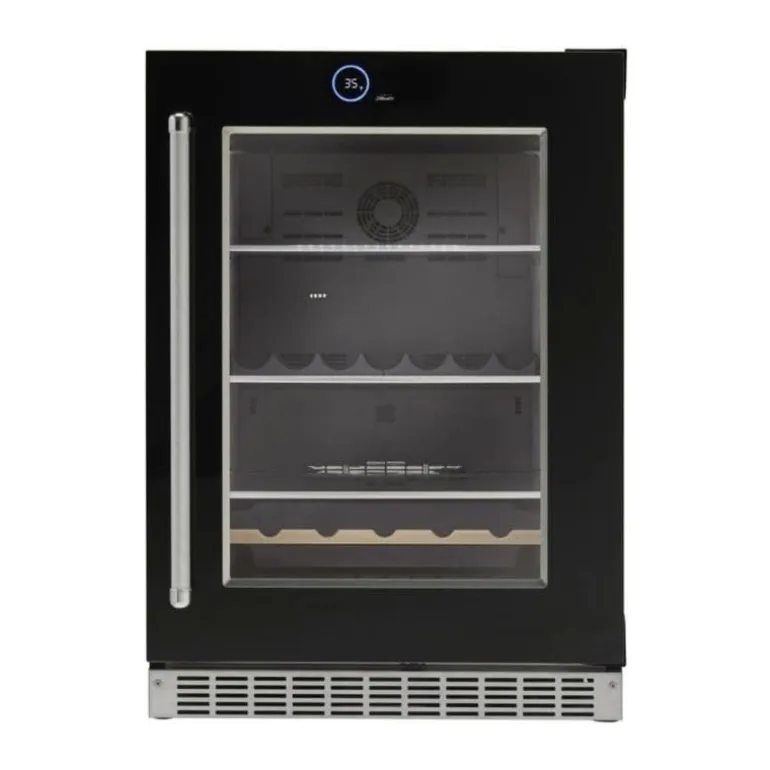 SILHOUETTE 24″ Built-in Beverage Center Black 24" - SRVBC050R-SS