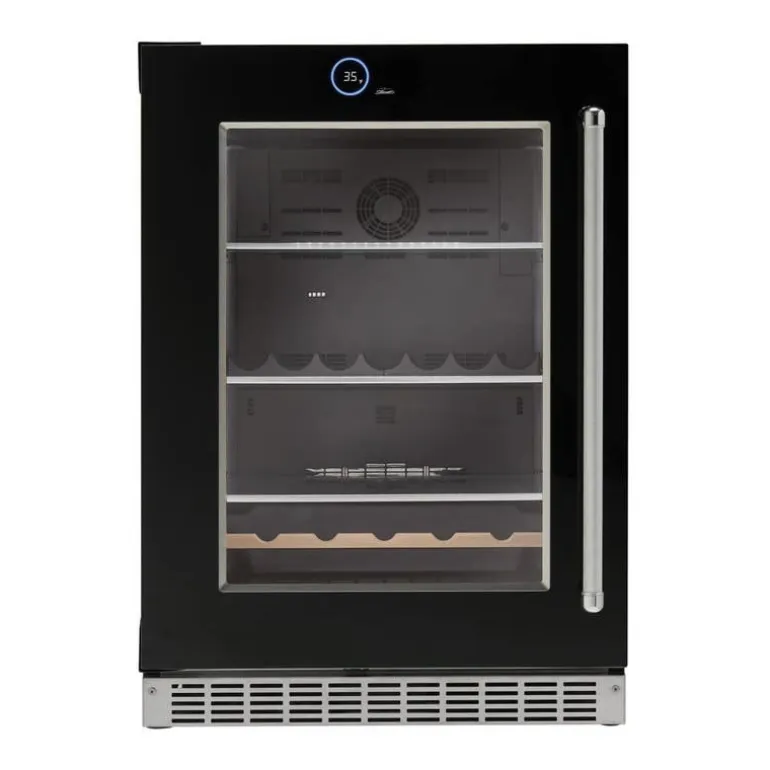 SILHOUETTE 24″ Built-in Beverage Center Black 24" - SRVBC050L-SS