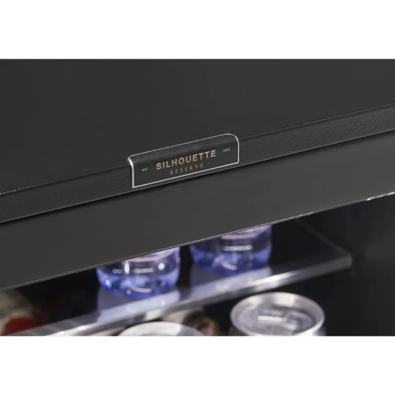 SILHOUETTE 24″ Built-in Beverage Center Black 24" - SRVBC050L-SS