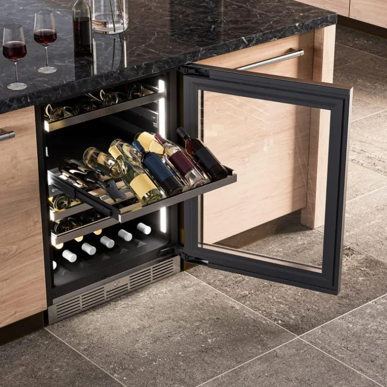 SILHOUETTE 24″ Built-in Wine Cellar Stainless 24" - SPRWC052D3SS