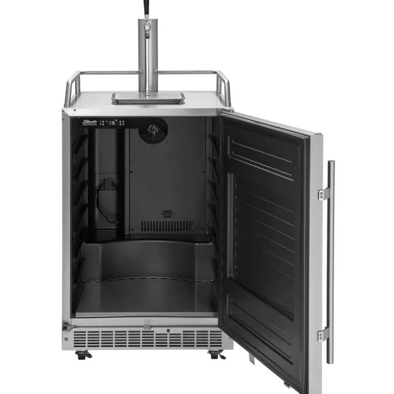 SILHOUETTE 24″ Outdoor Keg Cooler Stainless 24" - DKC055D1SSPR