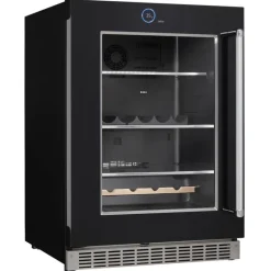 SILHOUETTE Built-in Beverage Center 24 in Black 24" - SRVBC050L