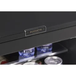 SILHOUETTE Built-in Beverage Center 24 in Black 24