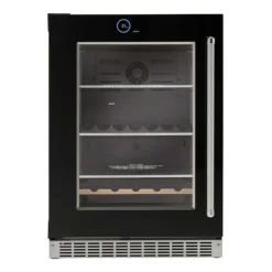 SILHOUETTE Built-in Beverage Center 24 in Black 24