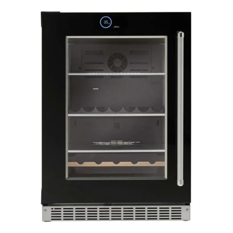 SILHOUETTE Built-in Beverage Center 24 in Black 24" - SRVBC050L