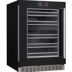 SILHOUETTE Wine Cooler 24 in Black 24" - SRVWC050L-SS