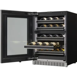 SILHOUETTE Wine Cooler 24 in Black 24