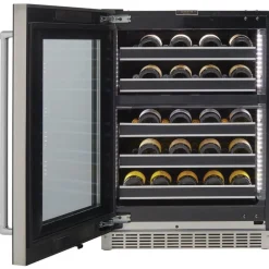SILHOUETTE Wine Cooler 24 in Black 24