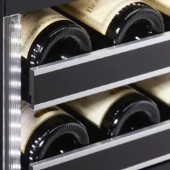 SILHOUETTE Wine Cooler 24 in Black 24