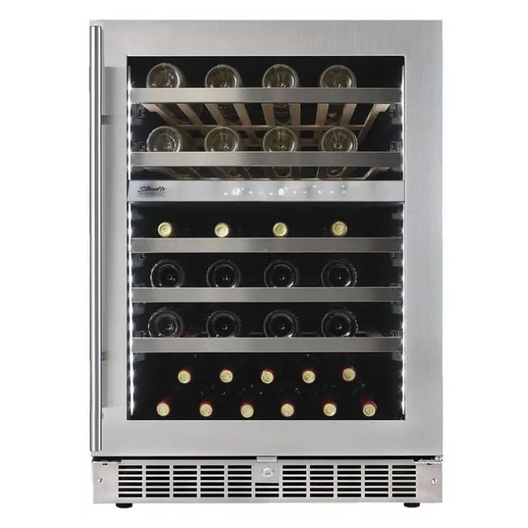 SILHOUETTE Wine Cooler Stainless 24" - SPRWC053D1SS