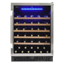 SILHOUETTE Wine Cooler Stainless 24" - SWC057D1BSS