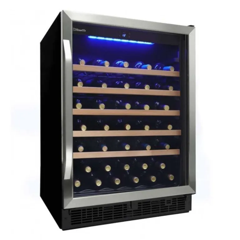 SILHOUETTE Wine Cooler Stainless 24" - SWC057D1BSS